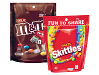 Coles Mars M&M’s, Maltesers or Pods 120g-180g or Skittles 190g-200g or Starburst Chews 215g offer