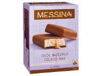Messina Gelato Bars 4 Pack 400ml