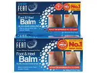 Discount Drug Stores Neat Feat Foot & Heel Balm 2 x 120g Mega Pack offer