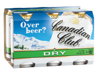Liquorland Canadian Club & Dry Cans 6x375ml offer