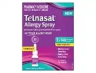 Telnasal Allergy Spray Twin Pack 2 x 140 Sprays