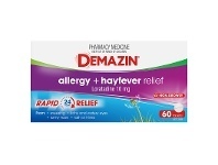 Chemist Discount Centre Demazin Allergy + Hayfever Relief 60 Tablets offer