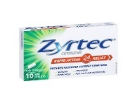 Chemist Discount Centre Zyrtec Hayfever Relief 10mg 10 Tablets offer
