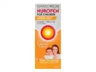 Discount Drug Stores Nurofen for Children 3 Months - 5 Years Pain & Fever Relief Orange Flavour 200ml offer