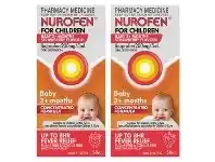 Discount Drug Stores Nurofen for Children Baby 3+ Months Fever & Pain Relief Strawberry Flavour 50ml offer