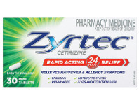Chemist Discount Centre Zyrtec Hayfever Relief 10mg 30 Tablets offer