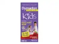 Discount Drug Stores Dymadon Kids Pain & Fever Relief 2-12 Years Strawberry Flavour 200ml offer