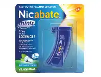 Chemist Discount Centre Nicabate Mini Mint 1.5mg Lozenges 20 Pack offer