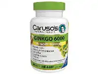 Chemist Discount Centre Caruso's Natural Health Ginkgo 6000 One A Day 60 Tablets offer