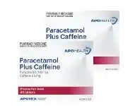 Chemist Discount Centre ApoHealth Paracetamol/ Caffeine 500mg 40 Tablets offer