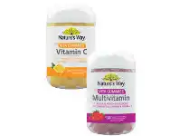 Coles Nature’s Way Adult Vita Gummies Multivitamin or Vitamin C Pastilles 120 Pack offer