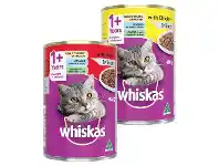 Foodworks Whiskas Cat Food 400g offer