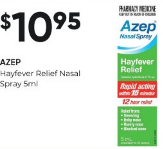 Azep Hayfever Relief Nasal Spray – ANTOI