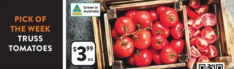 Foodworks TRUSS TOMATOES offer