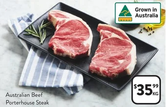 Foodworks Australian Beef Porterhouse Steak offer