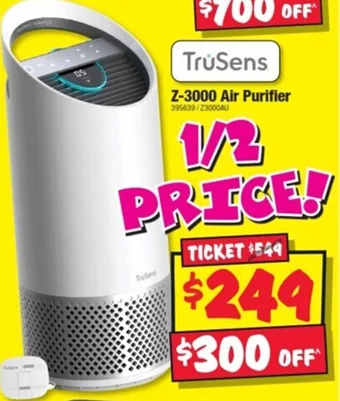 JB Hi-Fi TruSens Z-3000 Air Purifier offer