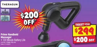 THERAGUN Prime Handheld Massager