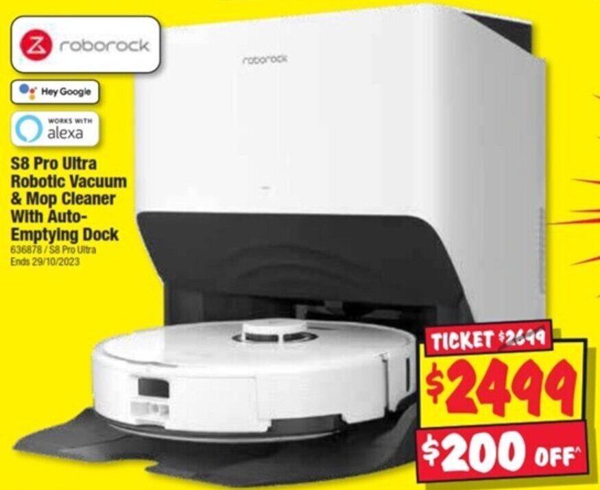 roborock S8 Pro Ultra Robotic Vacuum & Mop Cleaner With AutoEmptying