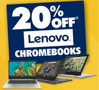 The Good Guys Lenovo CHROMEBOOKS offer