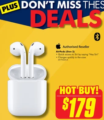 The Good Guys AirPods (Gen 2) offer