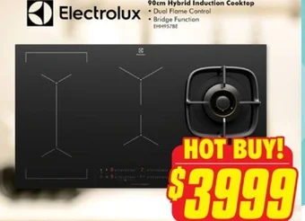 The Good Guys Electrolux 90cm Hybrid Induction Cooktop offer