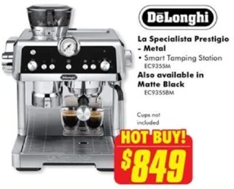 The Good Guys DeLonghi La Specialista Prestigio Metal offer