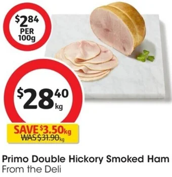 Coles Primo Double Hickory Smoked Ham offer