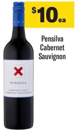Coles Pensilva Cabernet Sauvignon offer