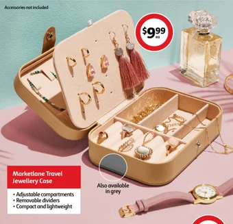 Coles Marketlane Travel Jewellery Case offer