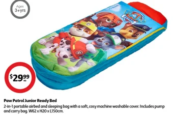 Paw Patrol Junior Ready Bed