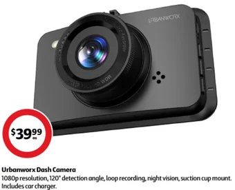 Urbanworx Dash Camera