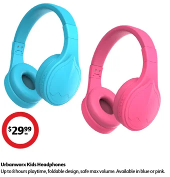 Coles Urbanworx Kids Headphones offer