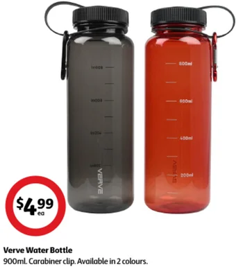 Coles Verve Water Bottle offer