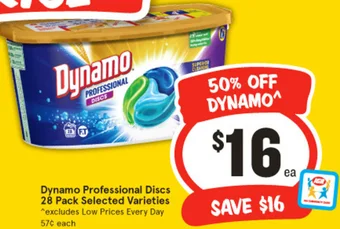 IGA Dynamo Professional Discs 28 Pack offer