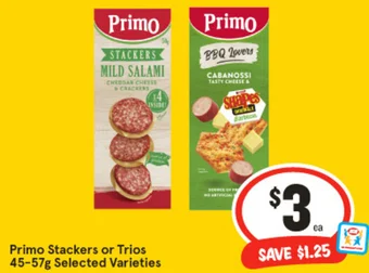 Primo Stackers or Trios 45-57g