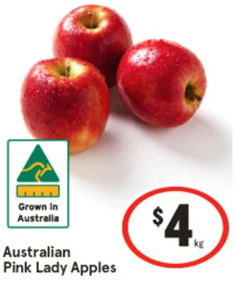 IGA Australian Pink Lady Apples offer