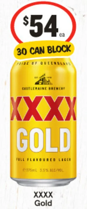 IGA XXXX Gold offer