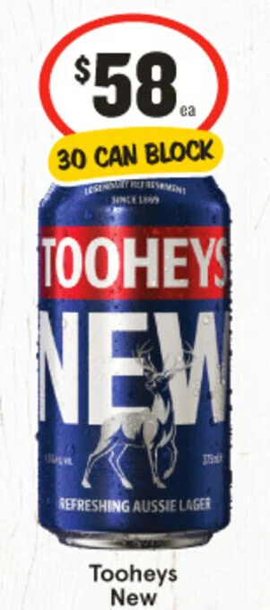 IGA Tooheys New offer