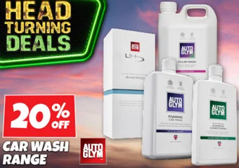 Autobarn CAR WASH RANGE offer