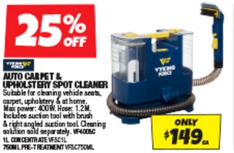 Autobarn AUTO CARPET & UPHOLSTERY SPOT CLEANER offer