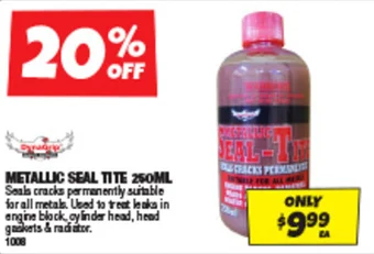 METALLIC SEAL TITE 250ML