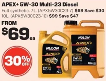 APEX+ 5W-30 Multi-23 Diesel
