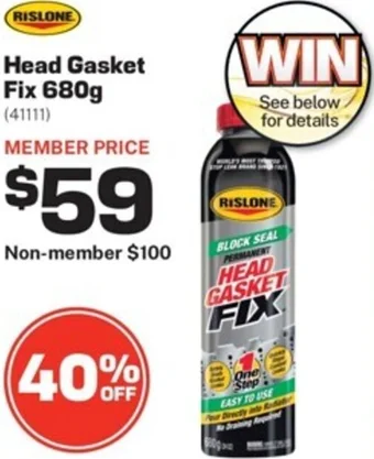 Repco Head Gasket Fix 680g offer