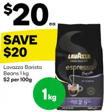 Woolworths Lavazza Barista Beans 1 kg offer