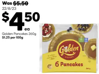 Golden Pancakes 360g