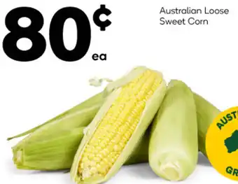 Woolworths Australian Loose Sweet Corn offer