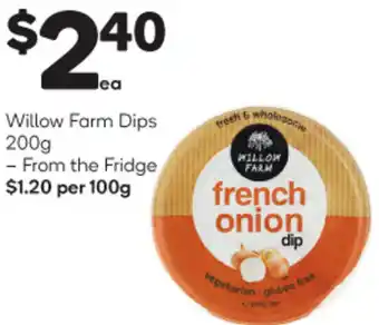 Willow Farm Dips 200g