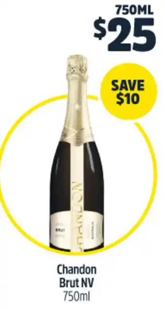 Woolworths Chandon Brut NV 750ml offer