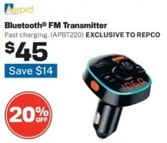 Repco Bluetooth FM Transmitter offer
