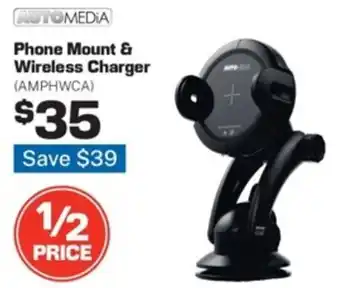 Phone Mount & Wireless Charger